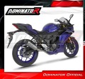 komplette Auspuffanlage mit Schalldämpfer DOMINATOR Full System Titan HP8 passend für Yamaha YZFR3 2025  2026 4