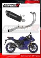 komplette Auspuffanlage mit Schalldämpfer DOMINATOR Full System HP8 schwarz passend für Yamaha YZFR3 2025  2026 2