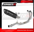 komplette Auspuffanlage mit Schalldämpfer DOMINATOR Full System HP8 schwarz passend für Yamaha YZFR3 2025  2026 3