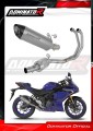 komplette Auspuffanlage mit Schalldämpfer DOMINATOR Full System Titan HP8 passend für Yamaha YZFR3 2019  2024 2