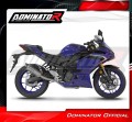 kompletny układ wydechowy z tłumikiem DOMINATOR Full System Tytanowy HP8 pasujący do motocykla Yamaha YZF-R3 2019 - 2024 5