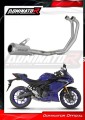 complete exhaust system with muffler DOMINATOR Full System GPS fits to Yamaha YZFR3 2019  2024 2