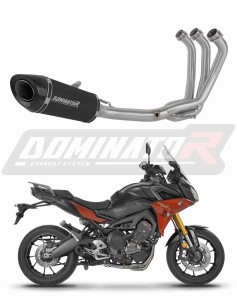 Yamaha MT 09 Tracer 900 / GT 2015 - 2020 Auspuffanlagen Schalldämpfer HP8 SCHWARZ + dB killer