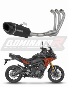 Yamaha MT 09 Tracer 900 / GT 2015 - 2020 Auspuffanlagen Schalldämpfer HP5 SCHWARZ + dB killer