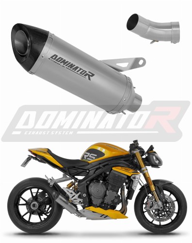 Auspuff Schalldämpfer DOMINATOR Titan HP8 passend für Triumph Speed Triple 1200 RS / RR 2021  2024
