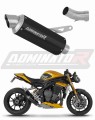 Auspuff Schalldämpfer DOMINATOR GPF schwarz passend für Triumph Speed Triple 1200 RS / RR 2021  2024