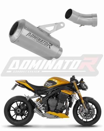 wydech tłumik DOMINATOR GPS pasujący do motocykla Triumph Speed Triple 1200 RS / RR 2021 - 2024