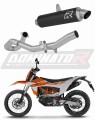 kompletny układ wydechowy z tłumikiem DOMINATOR Full System GPF CZARNY pasujący do motocykla KTM 690 Enduro R 2026