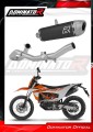 complete exhaust system with muffler DOMINATOR Full System S6 BLACK fits to KTM 690 Enduro R 2026  2