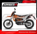 kompletny układ wydechowy z tłumikiem DOMINATOR Full System S6 CZARNY pasujący do motocykla KTM 690 Enduro R 2026  5