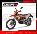 kompletny układ wydechowy z tłumikiem DOMINATOR Full System S6 CZARNY pasujący do motocykla KTM 690 Enduro R 2026  6