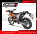 kompletny układ wydechowy z tłumikiem DOMINATOR Full System GPF CZARNY pasujący do motocykla KTM 690 Enduro R 2026  4