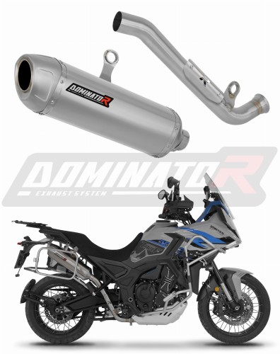 wydech tłumik DOMINATOR S6 pasujący do motocykla Zontes 703F 2025 - 2026