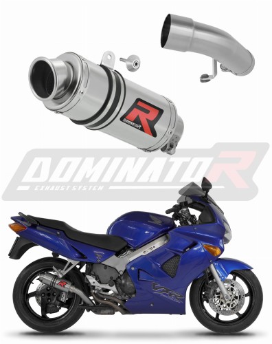 Auspuff Schalldämpfer DOMINATOR GP1 passend für Honda VFR 800 Fi 1998  2001