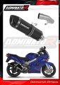 Auspuff Schalldämpfer DOMINATOR HP1 schwarz passend für Honda VFR 800 Fi 1998  2001 2
