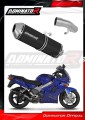 Auspuff Schalldämpfer DOMINATOR OVR schwarz passend für Honda VFR 800 Fi 1998  2001 2