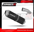 Auspuff Schalldämpfer DOMINATOR OVR schwarz passend für Honda VFR 800 Fi 1998  2001 3