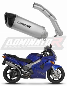 Honda VFR 800 Fi 1998 - 2001 Schalldämpfer Auspuff Titan HP6 + dB killer