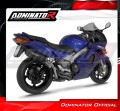 exhaust muffler DOMINATOR HP6 BLACK fits to Honda VFR 800 Fi 1998  2001 4