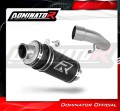 Auspuff Schalldämpfer DOMINATOR GP1 schwarz passend für Honda VFR 800 Fi 1998  2001 3