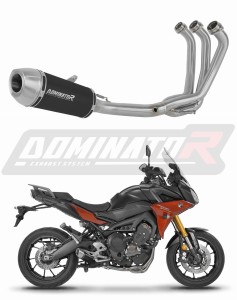 Yamaha MT 09 Tracer 900 / GT 2015 - 2020 Auspuffanlagen Schalldämpfer S3 SCHWARZ + dB killer