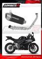 komplette Auspuffanlage mit Schalldämpfer DOMINATOR Full System S3 schwarz passend für Yamaha YZF R125 2024  2026 2