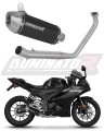 kompletny układ wydechowy z tłumikiem DOMINATOR Full System S3 CZARNY pasujący do motocykla Yamaha YZF R125 2019 - 2020