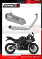 komplette Auspuffanlage mit Schalldämpfer DOMINATOR Full System S3 passend für Yamaha YZF R125 2019  2020 2