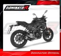 kompletny układ wydechowy z tłumikiem DOMINATOR Full System S3 CZARNY pasujący do motocykla Yamaha MT 125 2021 - 2024 4