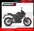 komplette Auspuffanlage mit Schalldämpfer DOMINATOR Full System S3 schwarz passend für Yamaha MT 125 2020  5