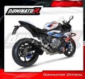 complete exhaust system with muffler DOMINATOR Full System GP BLACK fits to BMW M1000RR 2020  2024 5
