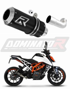 KTM 390 Duke 2017 - 2020 Schalldämpfer Auspuff GP SCHWARZ + dB killer