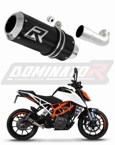 wydech tłumik DOMINATOR GP CZARNY pasujący do motocykla KTM 390 Duke 2017 - 2020