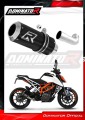Auspuff Schalldämpfer DOMINATOR GP schwarz passend für KTM 390 Duke 2017  2020 2