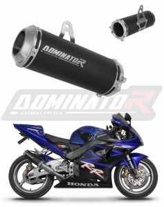 Honda CBR 954 2002 - 2003 Schalldämpfer Auspuff GP BLACK + dB killer