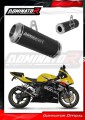 Auspuff Schalldämpfer DOMINATOR GP schwarz passend für Suzuki GSXR 1000 K1  K4 2001  2004 3