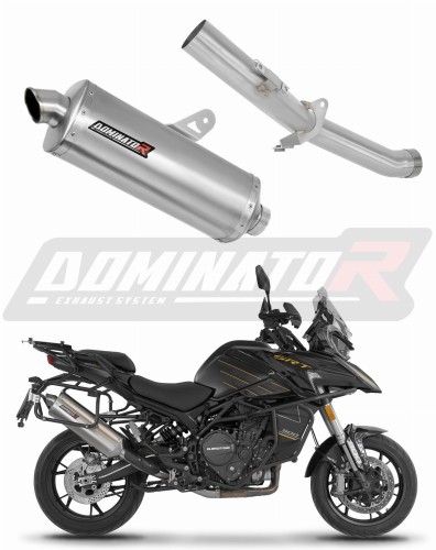 wydech tłumik DOMINATOR P7 pasujący do motocykla QJMOTOR SRT 900 S / SX 2025 - 2026