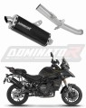 Auspuff Schalldämpfer DOMINATOR P7 schwarz passend für QJMOTOR SRT 900 S / SX 2025  2026
