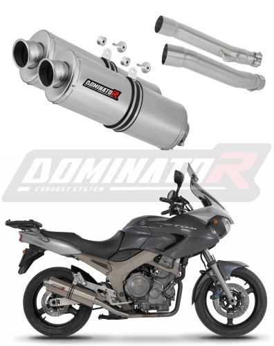 Auspuff Schalldämpfer DOMINATOR OV passend für Yamaha TDM 900 2002  2013