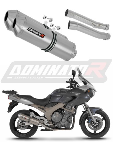 Auspuff Schalldämpfer DOMINATOR OVR passend für Yamaha TDM 900 2002  2013