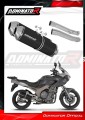 Auspuff Schalldämpfer DOMINATOR OVR schwarz passend für Yamaha TDM 900 2002  2013 2