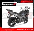 Auspuff Schalldämpfer DOMINATOR OVR schwarz passend für Yamaha TDM 900 2002  2013 4