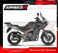 Auspuff Schalldämpfer DOMINATOR OVR schwarz passend für Yamaha TDM 900 2002  2013 5