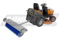 Gezogener Rasenlüfter und Vertikutierer DOMINATOR DOMINATOR passend für quad ATV Rasentraktor 5