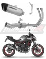 komplette Auspuffanlage mit Schalldämpfer DOMINATOR Full System Titan HP6 passend für Kawasaki Z650 2023  2026