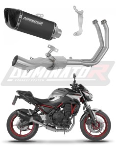 Kawasaki Z650 2023 - 2026 Auspuffanlagen Schalldämpfer HP6 SCHWARZ + dB killer