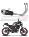 komplette Auspuffanlage mit Schalldämpfer DOMINATOR Full System S3 schwarz passend für Kawasaki Ninja 650 2023  2026