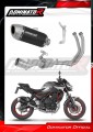 kompletny układ wydechowy z tłumikiem DOMINATOR Full System S6 CZARNY pasujący do motocykla Kawasaki Z650 2023 - 2026 2