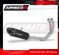 komplette Auspuffanlage mit Schalldämpfer DOMINATOR Full System HP8 schwarz passend für Kawasaki Z650 2023  2026 3