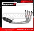 komplette Auspuffanlage mit Schalldämpfer DOMINATOR Full System HP8 schwarz passend für Suzuki GSXS 1000 GX 2024  3
